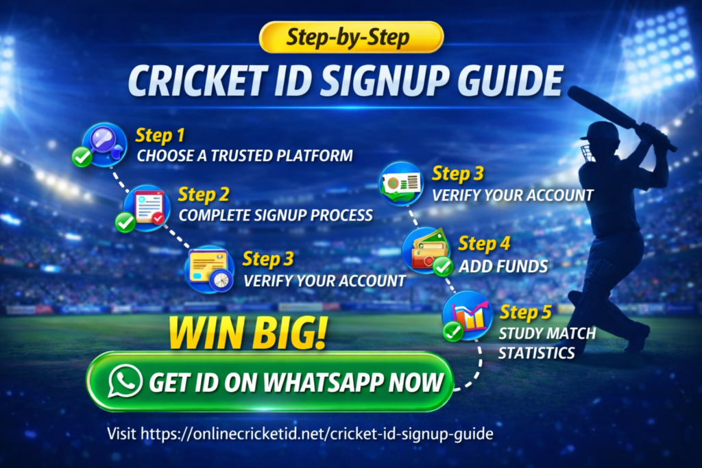 Cricket ID Signup Guide