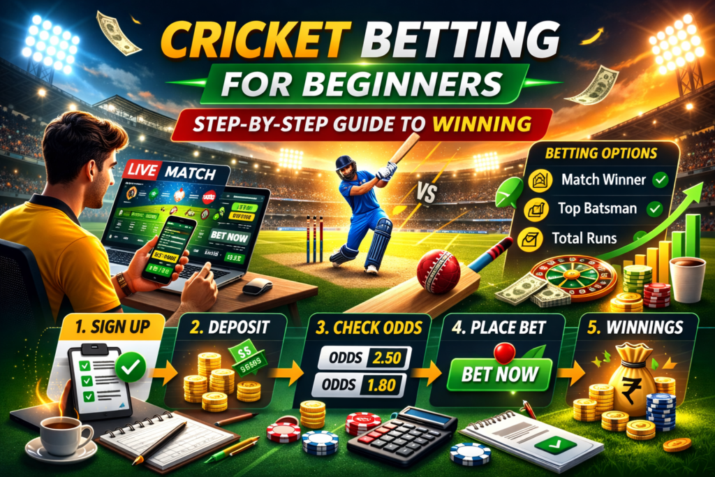 Cricket Betting For Beginners